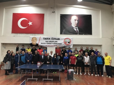 İKMSK 2018-2019 Sezonu Yaş Grupları Masa Tenisi Turnuvası Değerli Büyüğümüz Sn. Tarık ÖZKAN Adına Yapıldı.!