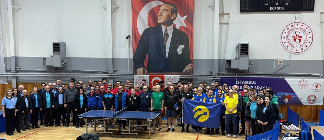 2025-2026 Sezonu İstanbul Kuruluşlar arası Masa Tenisi Lig Müsabakaları Başladı.