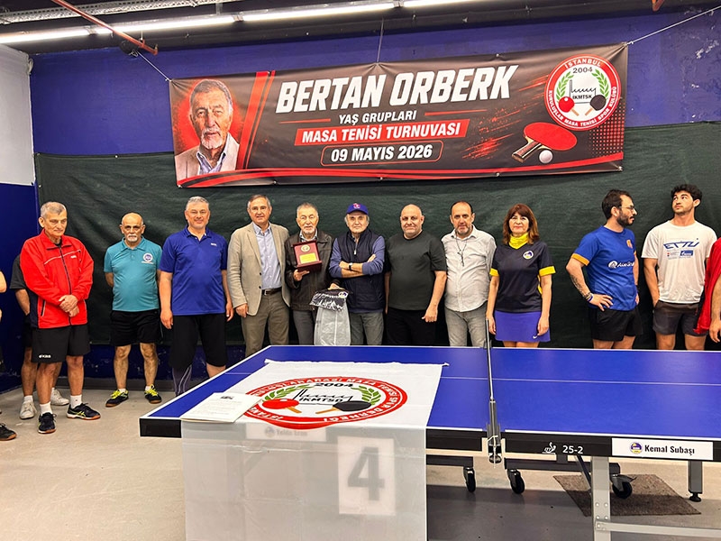İKMTSK ``Bertan ORBERK``Yaş Grupları Masa Tenisi Turnuvası Sona Erdi.